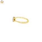 Load image into Gallery viewer, 18ct Gold Multistone Ring with Round Brilliant Diamonds