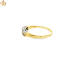 Load image into Gallery viewer, 18ct Gold Multi-Stone Ring with Round Brilliant Cut Diamonds