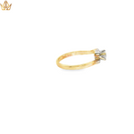 Load image into Gallery viewer, 9ct Gold Solitaire Ring with Round Brilliant Cut Diamond