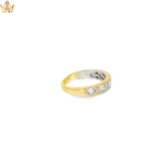 Load image into Gallery viewer, 18ct Yellow Gold Multistone Diamond Ring with Round Brilliant Cut Diamonds