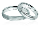 Load image into Gallery viewer, 14ct White Gold Wedding Ring