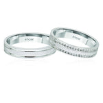 Load image into Gallery viewer, 14ct White Gold Wedding Ring