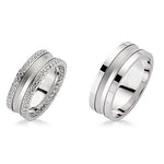 Load image into Gallery viewer, 14ct White Gold Wedding Ring