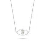 Load image into Gallery viewer, 0.26 Karat Baguette Stone Set Diamond Necklace