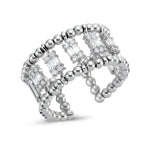 Load image into Gallery viewer, 0.42 Karat Baguette Diamond Ring