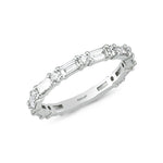 Load image into Gallery viewer, 1.13 Karat Full Eternity Diamond Baguette Ring