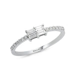 Load image into Gallery viewer, 0.30 Karat Baguette Diamond Ring