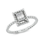 Load image into Gallery viewer, 0.14 Karat Baguette Diamond Ring
