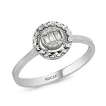 Load image into Gallery viewer, 0.12 Karat Baguette Diamond Ring