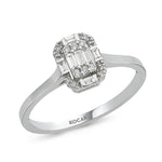 Load image into Gallery viewer, 0.18 Karat Baguette Diamond Ring
