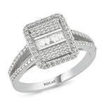 Load image into Gallery viewer, 0.45 Karat Baguette Diamond Ring