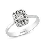 Load image into Gallery viewer, 0.05 Karat Baguette Diamond Ring