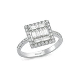 Load image into Gallery viewer, 0.81 Karat Baguette Diamond Ring