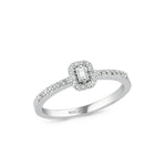 Load image into Gallery viewer, 0.18 Karat Baguette Stone Set Diamond Ring