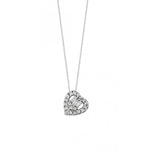 Load image into Gallery viewer, 0.06 Karat Baguette Diamond Kalp Necklace