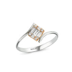 Load image into Gallery viewer, 0.19 Karat Baguette Diamond Ring