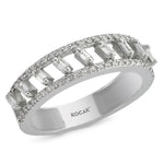 Load image into Gallery viewer, 0.37 Karat Baguette Diamond Ring