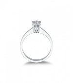 Load image into Gallery viewer, 0.30 Karat EF SI Solitaire Diamond Ring