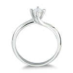 Load image into Gallery viewer, 0.30 Karat EF SI Solitaire Diamond Ring