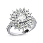 Load image into Gallery viewer, 1.13 Karat Baguette Stone Set Diamond Ring