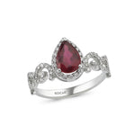 Load image into Gallery viewer, 1.89 Karat Diamond Ruby Ring