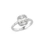 Load image into Gallery viewer, 0.27 Karat Diamond Baguette Ring
