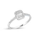 Load image into Gallery viewer, 0.18 Karat Baguette Diamond Ring