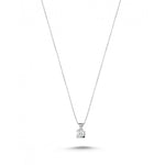 Load image into Gallery viewer, 0.23 Karat EF SI Solitaire Diamond Necklace