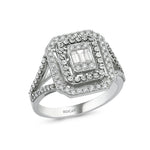 Load image into Gallery viewer, 0.34 Karat Baguette Stone Set Diamond Ring