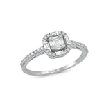 Load image into Gallery viewer, 0.38 Karat Baguette Stone Set Diamond Ring