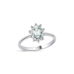 Load image into Gallery viewer, 0.46 Karat Akuamarin Diamond Ring
