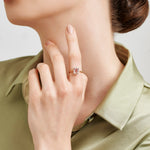 Load image into Gallery viewer, 2.18 Karat Morganit Diamond Ring
