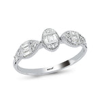 Load image into Gallery viewer, 0.26 Karat Baguette Stone Set Diamond Ring