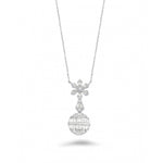 Load image into Gallery viewer, 1.11 Karat Baguette Stone Set Diamond Necklace