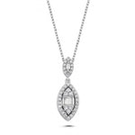 Load image into Gallery viewer, 0.38 Karat Baguette Stone Set Diamond Necklace