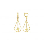 Load image into Gallery viewer, 14ct Bird Motif Gold Earrings