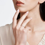 Load image into Gallery viewer, 0.25 Karat Markiz Diamond Ring