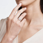 Load image into Gallery viewer, 0.81 Karat Baguette Diamond Ring