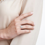 Load image into Gallery viewer, 0.47 Karat Baguette Diamond Ring