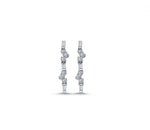 Load image into Gallery viewer, 0.28 Karat Baguette Stone Set Diamond Earrings