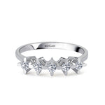 Load image into Gallery viewer, 0.20 EF SI Karat Diamond Five Stone Ring