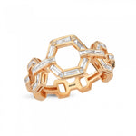Load image into Gallery viewer, 0.72 Karat Baguette Stone Set Diamond Ring