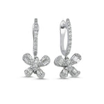 Load image into Gallery viewer, 0.45 Karat Baguette Stone Set Diamond Earrings