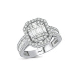 Load image into Gallery viewer, 1.14 Karat Baguette Stone Set Diamond Ring