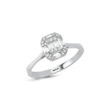 Load image into Gallery viewer, 0.19 Karat Baguette Diamond Ring