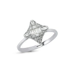 Load image into Gallery viewer, 0.28 Karat Baguette Stone Set Diamond Ring