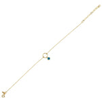 Load image into Gallery viewer, 14ct Eye Motif Gold Anklet Gold Bracelet