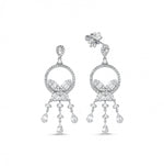 Load image into Gallery viewer, 1.68 Karat Baguette Stone Set Diamond Earrings