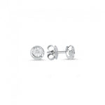 Load image into Gallery viewer, 0.01 Karat Diamond Solitaire Earrings