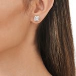 Load image into Gallery viewer, 0.69 Kara Baguette Stone Set Diamond Earrings